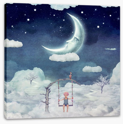 Hanging with the moon