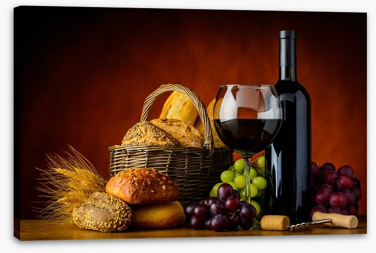 Bread and wine