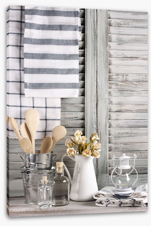 Rustic kitchen still life