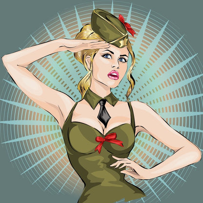 Pin-up girl
