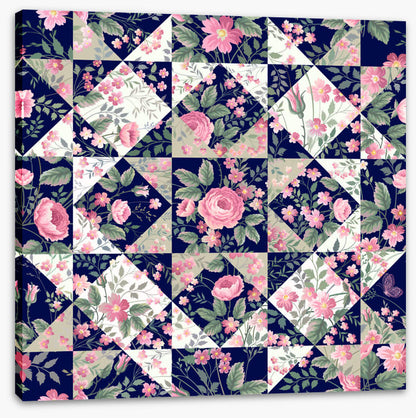 Rosy dusk patchwork