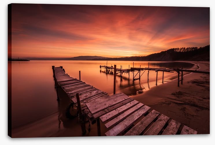 Jetty duo sundown