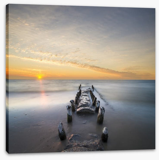 Sunken boardwalk