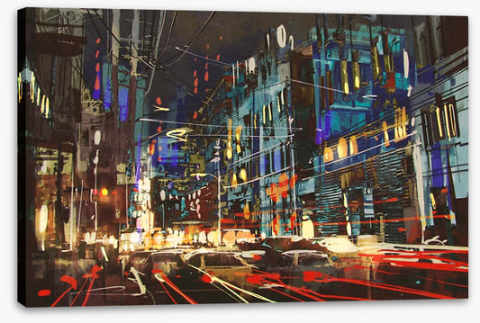 Lights passing by