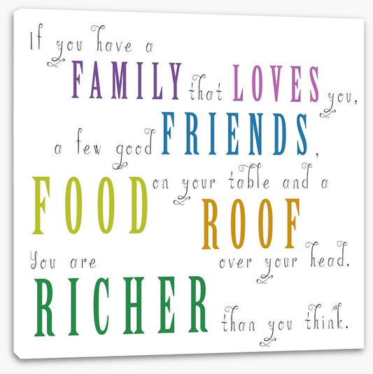 Richer than you think