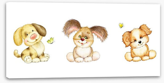 Three puppies