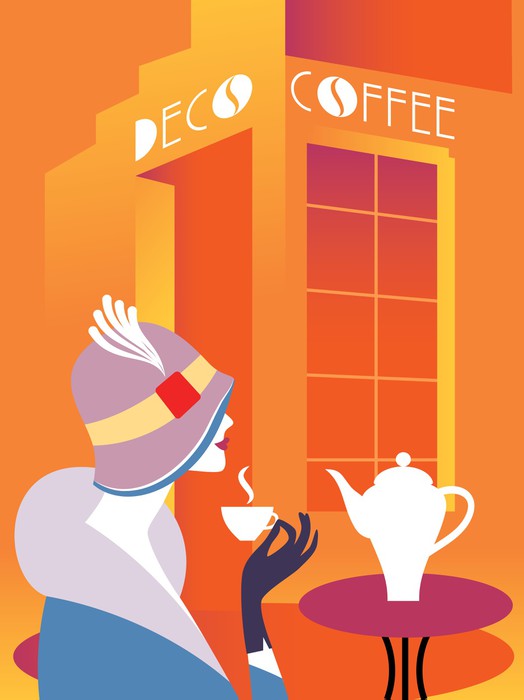 Deco demitasse