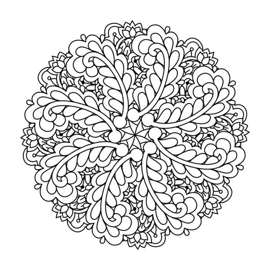 Colour me wreath