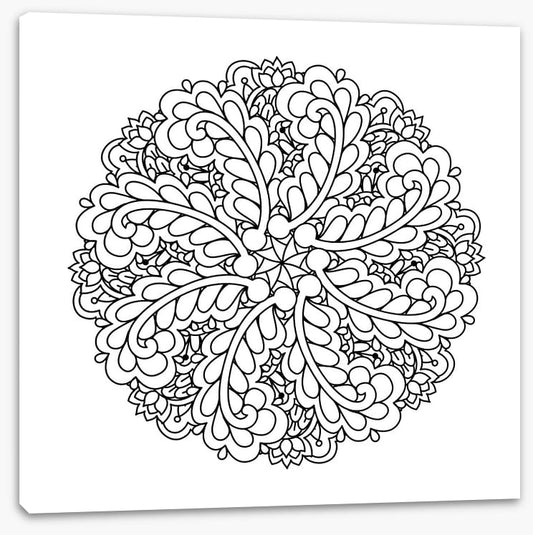 Colour me wreath