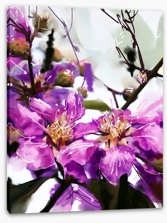 Purple petals