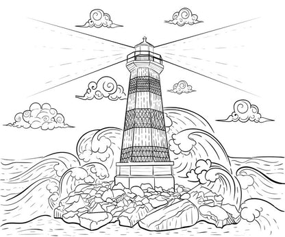 Colour me lighthouse