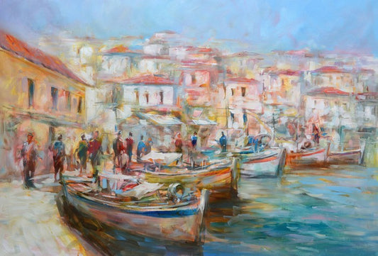 The village harbour