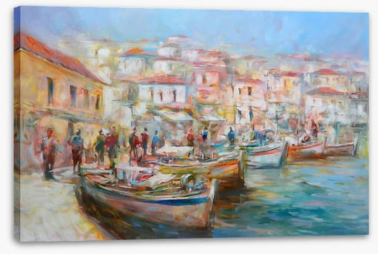 The village harbour