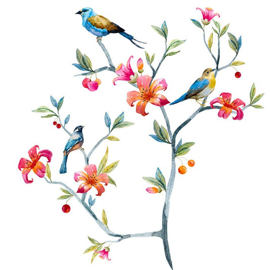 Birds on a branch