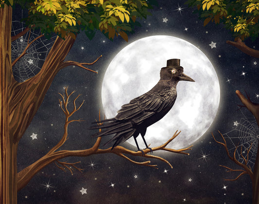 The moonlight raven