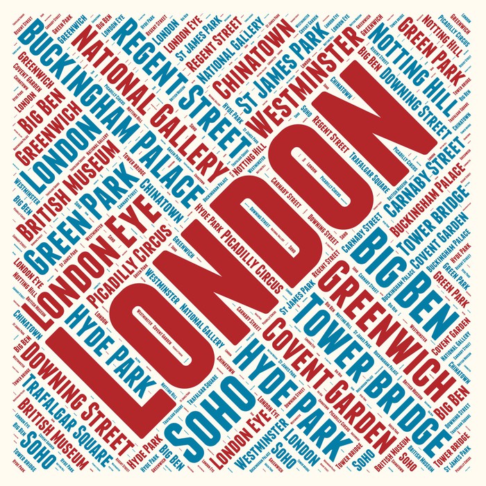 Retro London busroll
