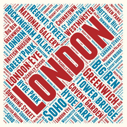 Retro London busroll