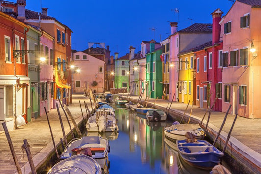 Burano island lights
