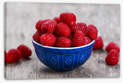Blue bowl berries