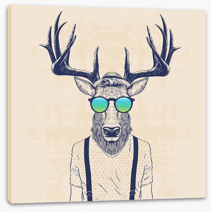 Hipster deer