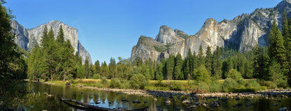 Yosemite valley panoramic