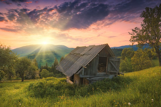 Cabin in the hills