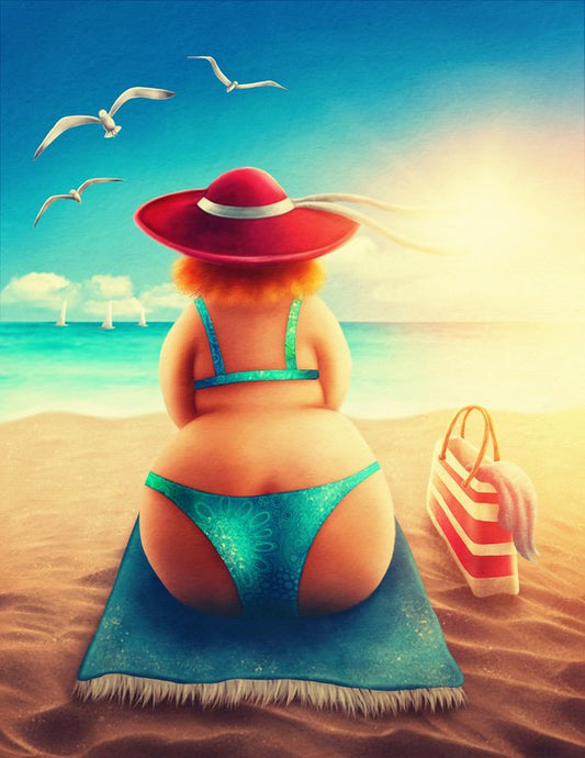 Hanging out on the beach