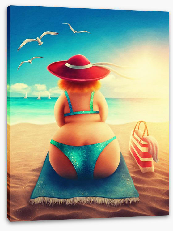 Hanging out on the beach