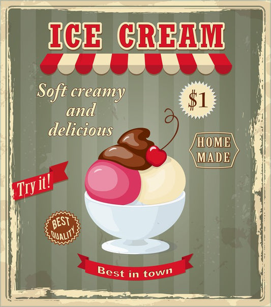 Three scoops