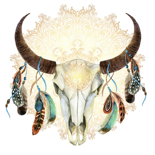 Boho buffalo
