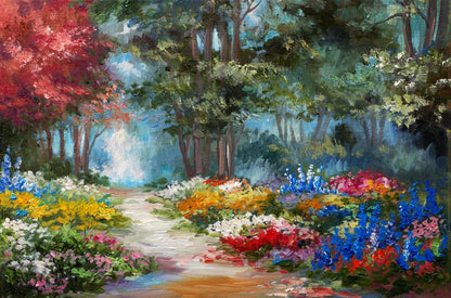 Flowers in the forest