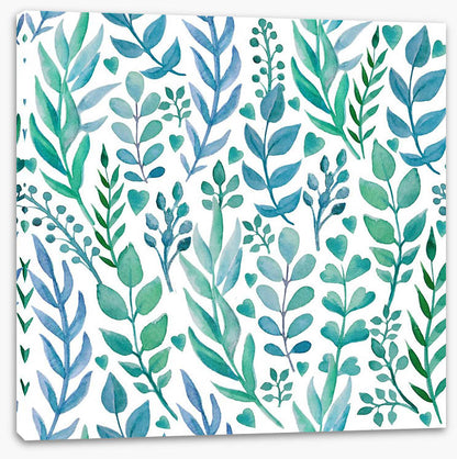 Leafy teal