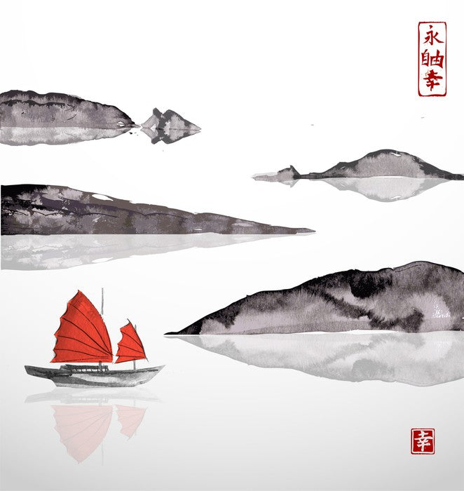 Red sail river