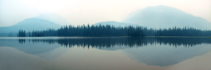 Misty shores panorama