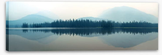 Misty shores panorama