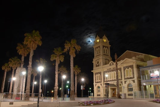 Glenelg by night