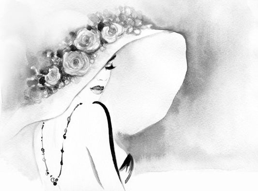 The girl in the hat