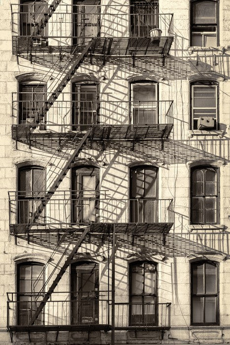 Four floors up