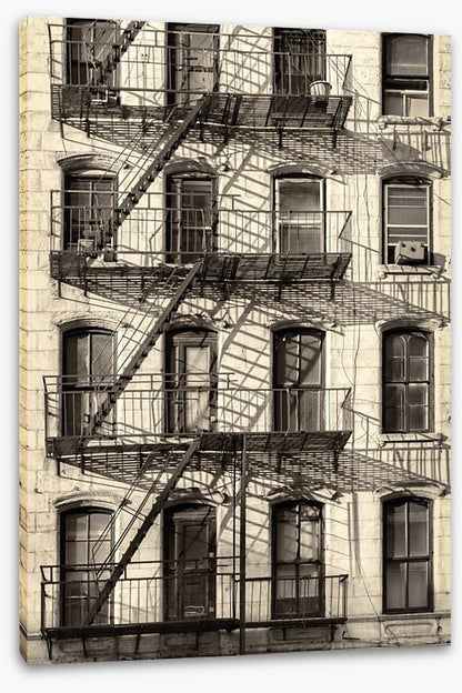 Four floors up