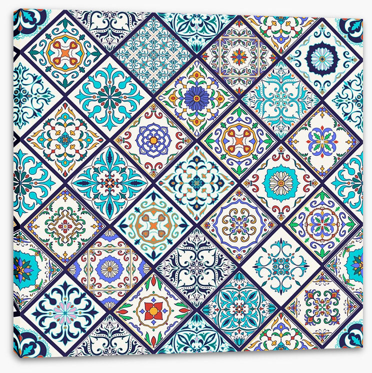 Azure arabesque
