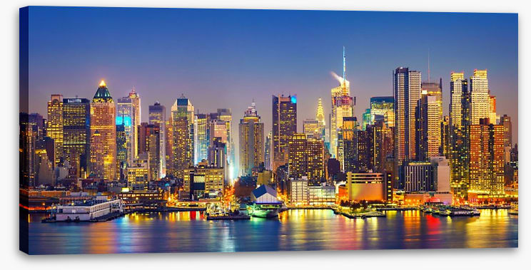 Manhattan glow