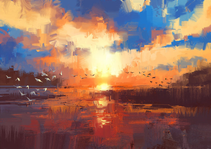 Sunset embers