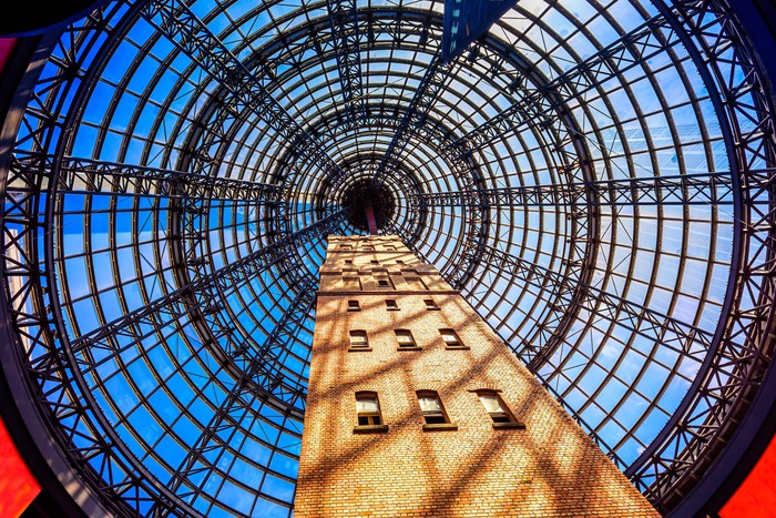 Shot Tower sky