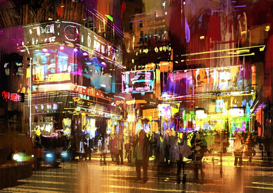 Downtown lights