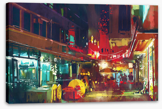 Eat street lights