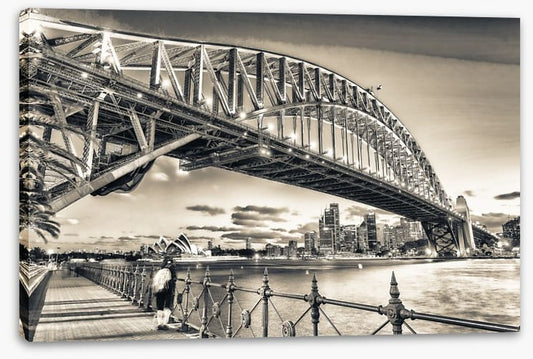 Sydney in sepia
