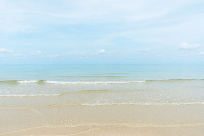 A blue horizon