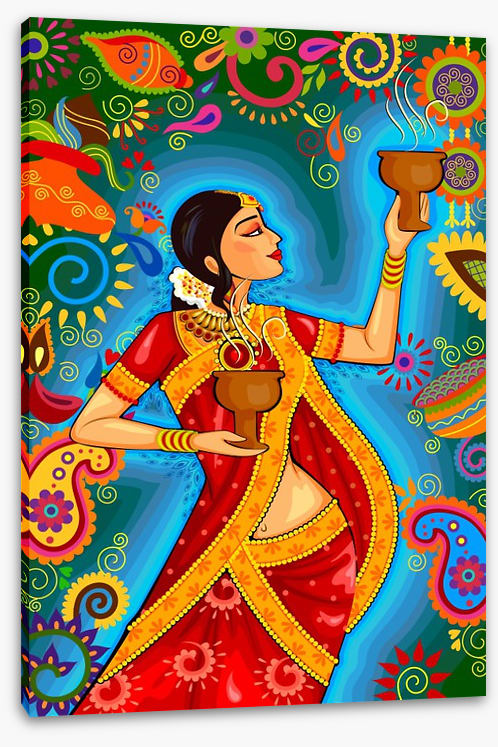 Dhunachi dancing