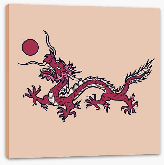 Rising sun dragon