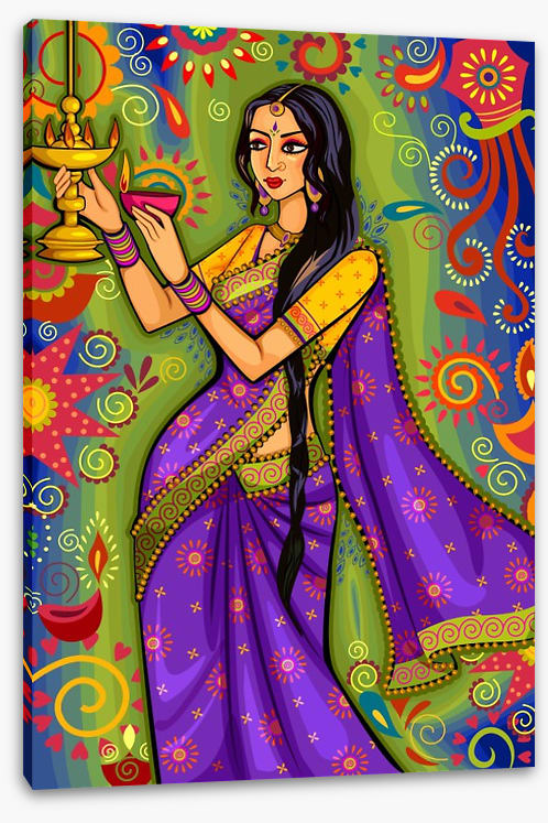 Diwali ritual
